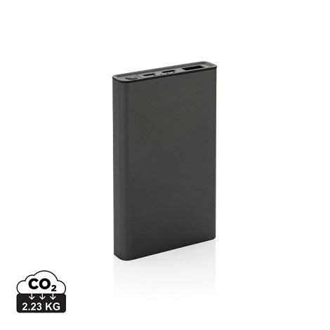 Powerbank Mah En Aluminium Recycl Terra Rcs Fidelma