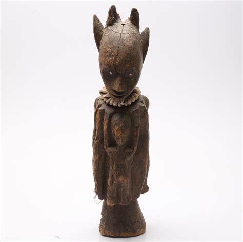 Images For 2434970 SCULPTURE Wood Possibly Alusi Igbo Ikenga