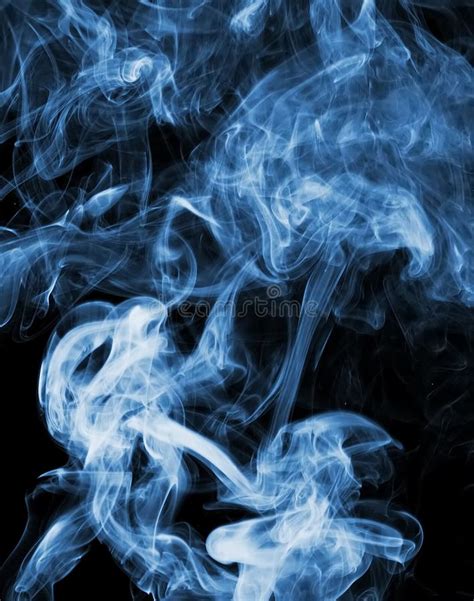 Blue Smoke Abstract Background Stock Photo Image Of Design Burning