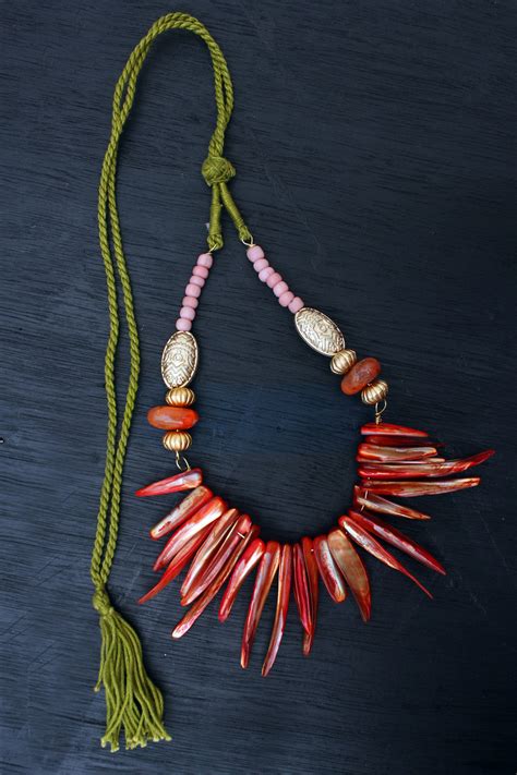 Spicy Tribal Diy Statement Necklace Favecrafts