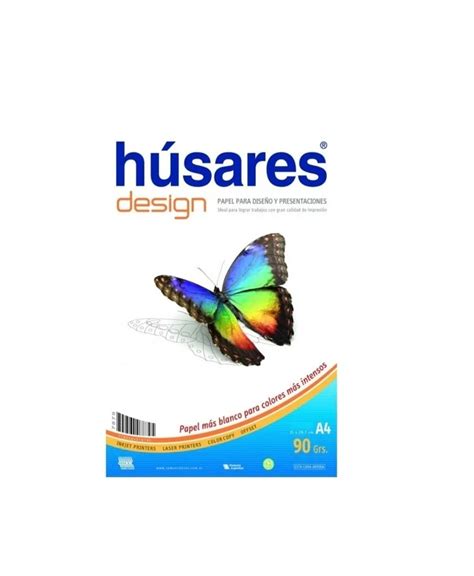 Resma Husares Design A4 90g X 400 Hjs Resmastore