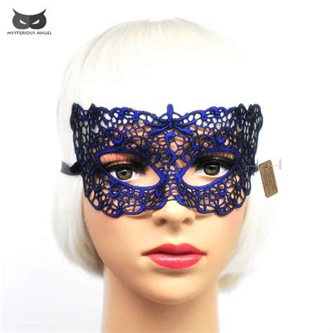 Mysterious Angel Lace Mask Halloween New Sexy Lace Mask Masquerade Flower Ball Mask The Dance