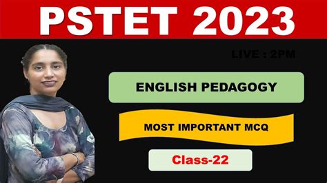 Pstet English Pedagogy Mcq Super Duper Series Full