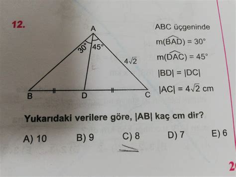 Trigonometri Sorusu Eodev