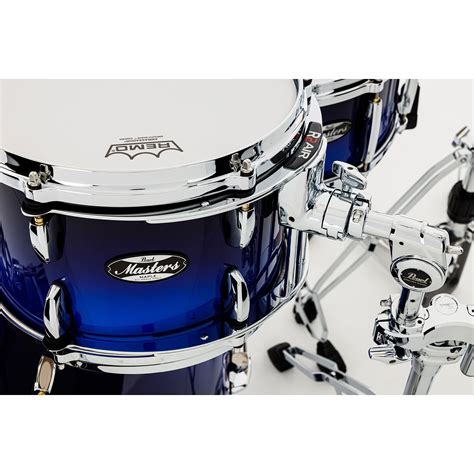 Pearl Masters Maple Mm C Xsp L C Kobalt Blue Fade Shell Set