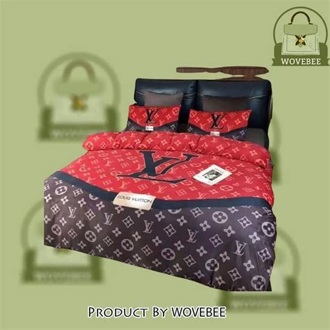 Louis Vuitton Monogram Luxury Brand High End Bedding Set Lv Home Decor Wvb Bds 250506 In 2024