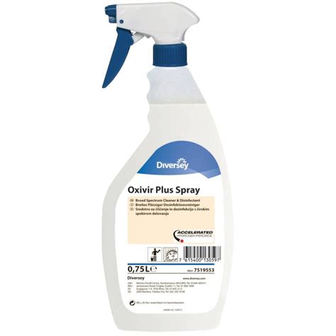 Oxivir Plus Spray Desinfektionsmiddel 750 Ml Tinsø