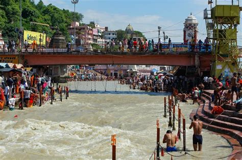 Har Ki Pauri Is A Ghat On The Banks Of The River Ganga And Landmark Of