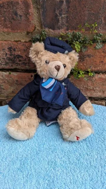 Thomson Airways Pilot Captain Teddy Bear Soft Toy Airlines Plush