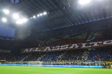 Inter Milan San Siro è uno spettacolo le coreografie sono incredibili