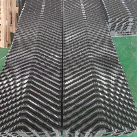 Cooling Tower Pvc Fill Sheets Cross Fluted Film Fill Media Cooling