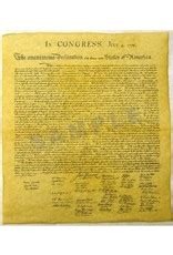 Historic Document Declaration Of Independence Maryland Center For