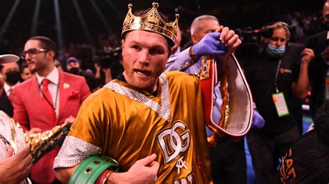 Canelo Álvarez Fue Nombrado Como El “peleador Del Año 2021”