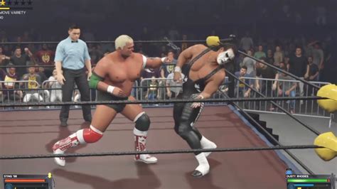 Sting Vs Dusty Rhodes Wcw Nwo Spring Stampede Singles Match Play