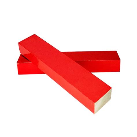 Tedamag Factory High Quality Red Painted Educational Alnico Permanent