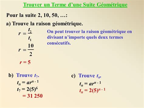 Ntroduire Imagen Formule Raison Suite G Om Trique Fr Thptnganamst