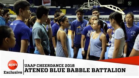 Uaap Cheerdance Ateneo Blue Babble Battalion Eyes Magical Transformation