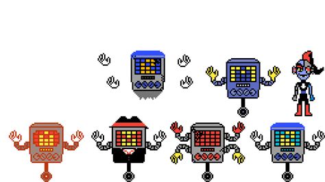 Pixilart - Mettaton (Box Form) Au sprites by Undertalefanboy