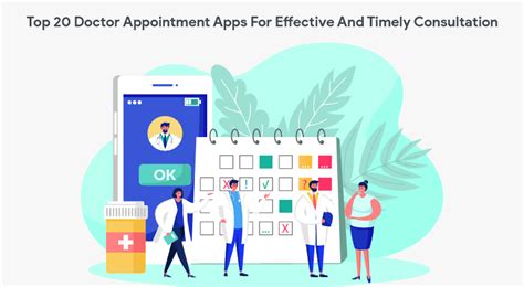 Top 20 Doctor Appointment Apps For Effective Consultation