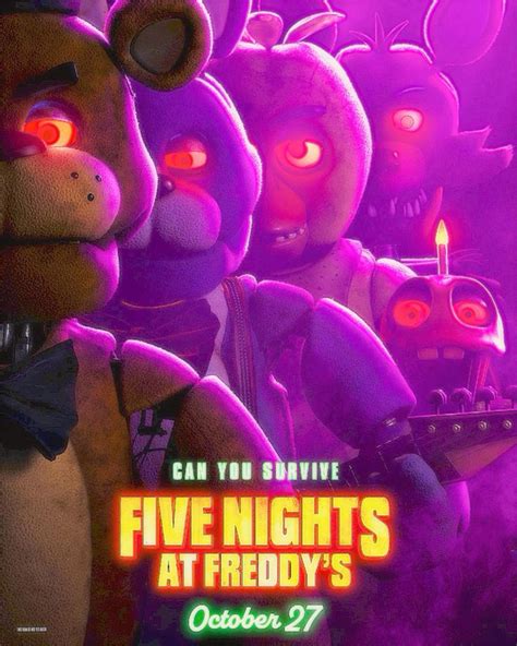 Five nights at Freddy’s movie poster | Five nights at freddy's, Fnaf photos, Fnaf movie