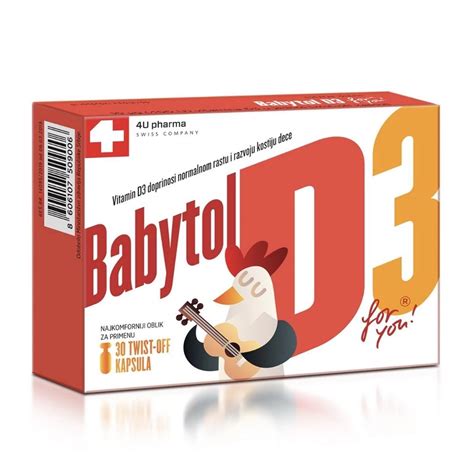 Babytol D3 TWIST OFF 30 Monodoznih Kapsula EApoteka