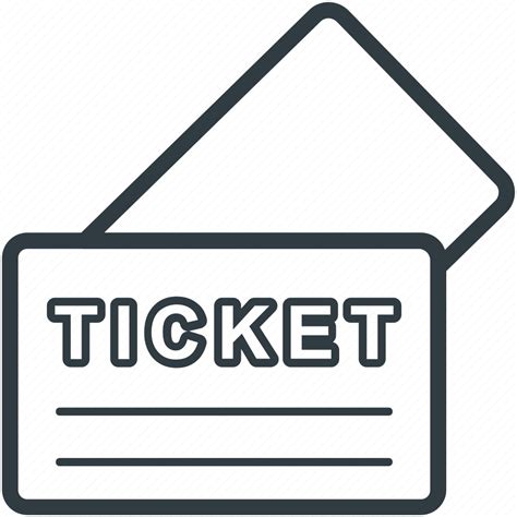 Entry Ticket Event Pass Event Ticket Museum Ticket Pass Ticket Icon Download On Iconfinder