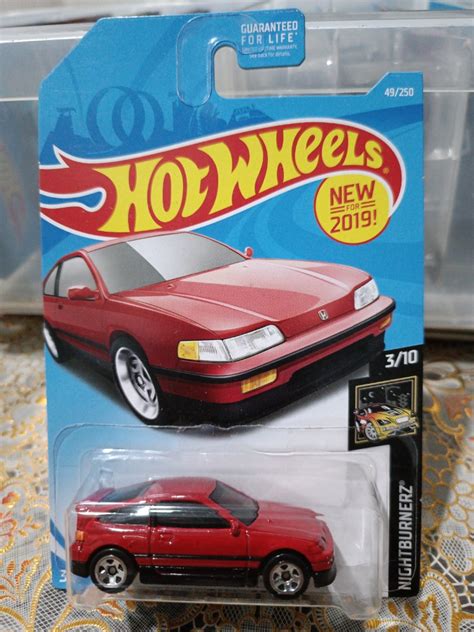 Hot Wheels Honda Cr X Red Crx Hobbies Toys Toys Games On Carousell