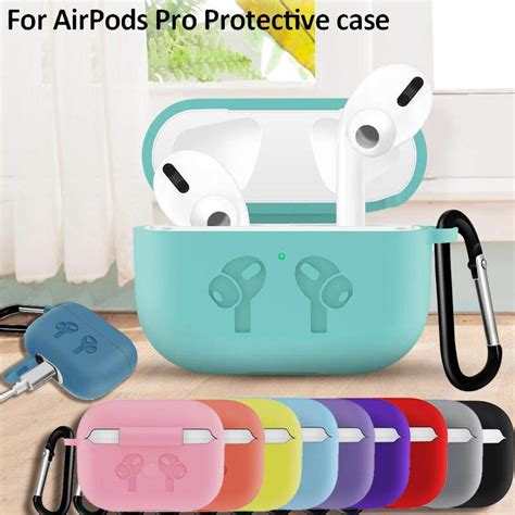 ชุดป้องกันหูฟัง Silicone Case Protective Cover For Airpods Pro เคสหูฟัง