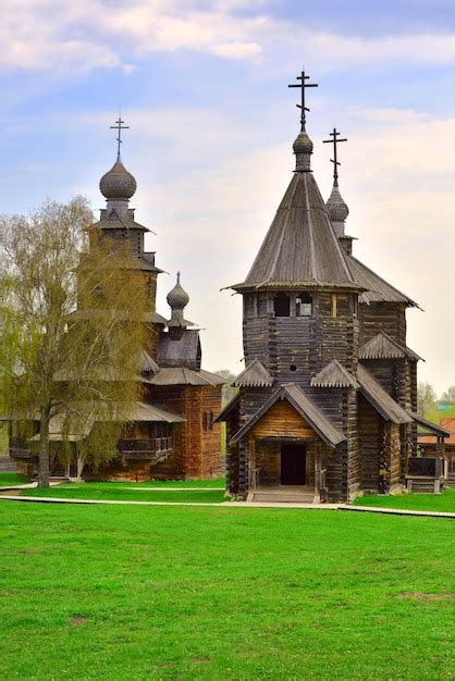 Premium Photo | Museum of russian wooden architecture