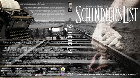 Schindler's List - Movie Blu-Ray Custom Covers - SchindlersListBDCLTv1 ...