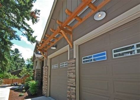 Garage Trellis Garage Trellis Craftsman Remodel Garage Pergola