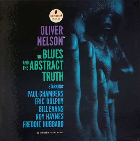 Oliver Nelson The Blues And The Abstract Truth Vinyl Lp Album