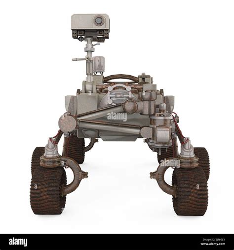 Curiosity Rover Isolated Stock Photo - Alamy