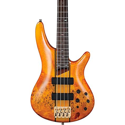 Ibanez Sr800 4 String Electric Bass Amber Musicians Friend