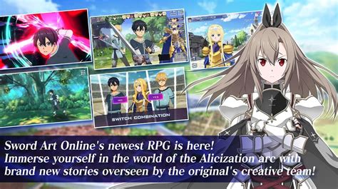 Sword Art Online ya tiene nuevo juego móvil para iOS y Android