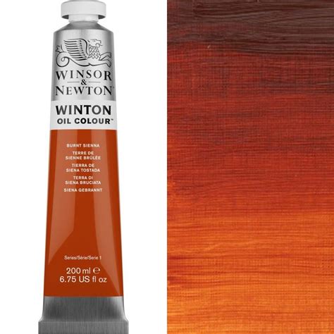 Winsor Newton Winton Ml Burnt Sienna K M Evans Trading Ltd