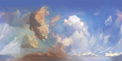 Artstation Valorant Ascent Skybox Geoffrey Ernault Sky Art