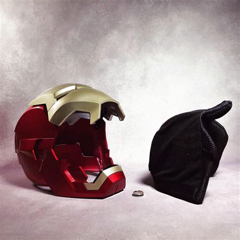 Iron Man MK42 MK43 Motorized Faceplate Wearable 1 1 Helmet Hobbies