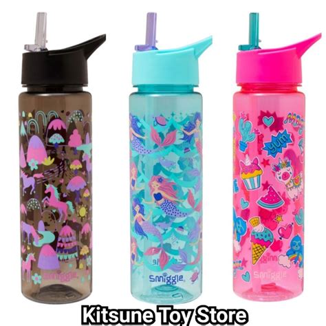 Jual Smiggle Vibin Spout Plastic Drink Bottle Original Bpa Free Botol