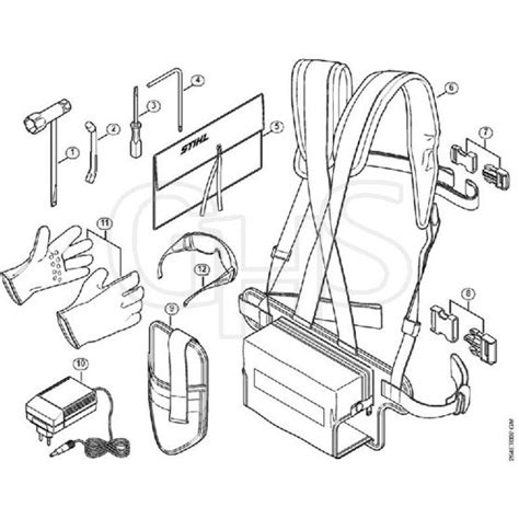 Genuine Stihl Mc L Harness Tools Extras Ghs