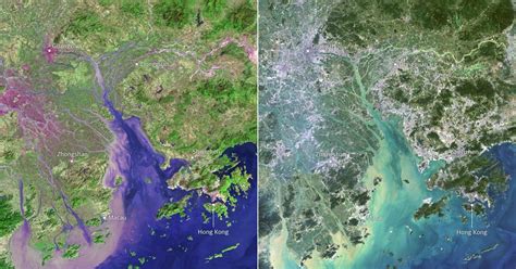 Chinas Pearl River Delta Then And Now