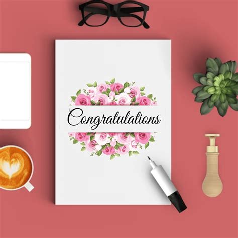 Buy A5 Custom Congratulations Card in Nairobi - Artmall Gift Shop