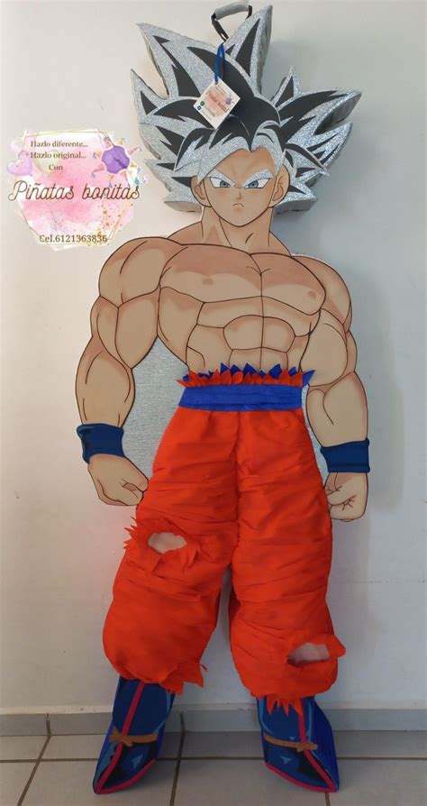 Goku ultra instinto en 2023 Piñata de goku Como hacer piñatas