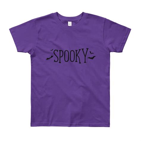 Spooky Youth Short Sleeve T Shirt Halloween T Halloween Etsy