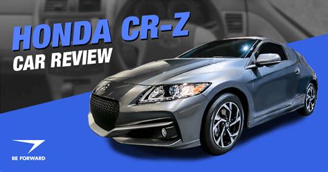 A Quick Look At The 2016 Honda CR Z Hybrid Japanese Used Car Blog