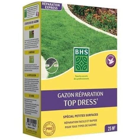 Bhs Gazon Regarnissage Topdress G Nc Cdiscount Jardin