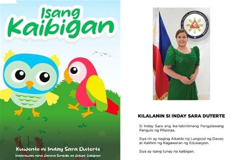 Printing Of Vp Saras Book Is P50 Per Copy — Ovp