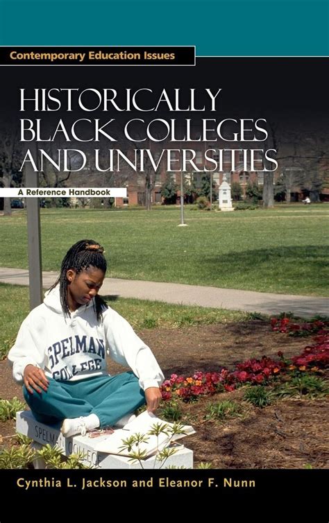 Historically Black Colleges And Universities Nach Schulform Schulbuch 978 1 85109 422 6