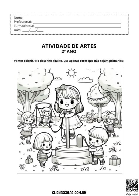 21 Atividades de Artes para 2º ano