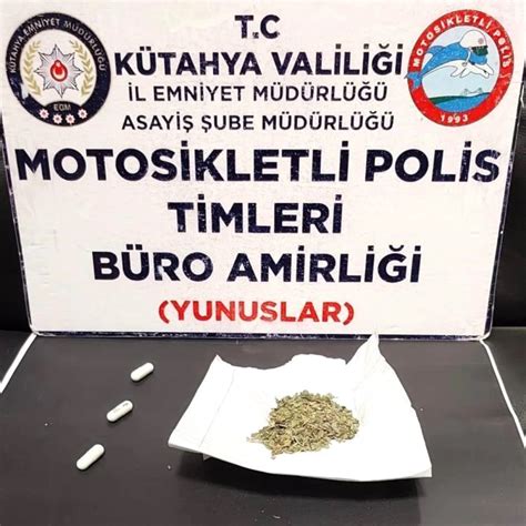 K Tahya Da Motosikletli Polis Timlerince Uyu Turucu Operasyonu Haberler